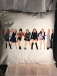 Swiftly Fan Music Throw Pillow Taylor Inspired Eras Concert Tour Merch. Fixed Price $14.00.