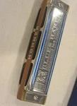 Hohner Blues Harp (key C) Diatonic Harmonica W/ Case, Made In Germany. Fixed Price $16.80.