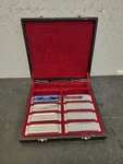 Swan Harmonica Set Of 7 + East Top Blues 008K. Fixed Price $59.99.