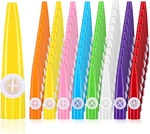 Amylove 72 Pcs Plastic Bulk For Kids Adults Musical Instruments Kazoos .... Fixed Price $35.61.