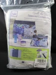 June Tailor Quilt As You Go - 2 Zippered Cosmetic Bags Blue Tuck & Sew Zippers. Fixed Price $24.95.