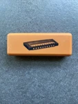 10 Hole Harmonica Kids Adults Fun Music Travel Black Silver With Case. Fixed Price $12.00.