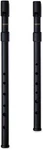Woodi WI-921 WI-922 Set Of Irish Whistle Matte Black Key & Tin. Fixed Price $22.99.