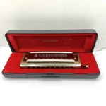 Clean Hohner Chromonica 260/40C W/ Original Case Made Germany - Low Use. Fixed Price $43.36.