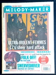 Melody Maker May 1992 Violent Femmes The Levellers Arthur Lee Mint. Fixed Price $17.00.
