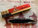 Vintage Hero M-1009 Harmonica With Original Box Excellent Condition Key Of. Fixed Price $35.00.