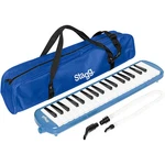 Stagg Melodica With 37 Keys Blue. Fixed Price $46.99.