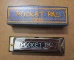 Hohner Pocket Pal Harmonica W/plastic Case. Fixed Price $12.00.