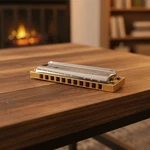 Hohner Marine Band Crossover Harmonica Key Of - Polished Stainless Steel. Fixed Price $169.89.
