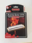 Hohner Marine Band 1896BX-G# Harmonica Key Of Ab Harp Factory Sealed New. Fixed Price $37.49.
