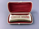 Hohner Comet Harmonica 3427 Tremelo Double Sided & Keys W/ Case Germany. Fixed Price $121.55.