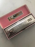 1930S M. Hohner The Echo Harp Two Sided Harmonica 55/80 2 C/g Au Seller. Fixed Price $42.91.