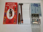 Bagpipes Beginner Piping Chanter Kit With Cassette And Practice Reeds. Fixed Price $12.00.