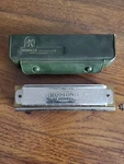 1970'S Vintage M.hohner Super Chromonica 270-C 12 Key Hole Harmonica. Fixed Price $39.99.