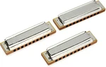 Hohner Marine Band 1896 Pro Pack 3-PIECE Harmonica Set Keys Of G, A, &. Fixed Price $134.77.