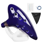 Mr.power 12 Holes Ocarina Alto Flute Occarina Taps Blue Ceramic/clay. Fixed Price $27.99.