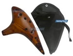 Premium Fine-tuned Ceramic 12-HOLE Alto Ocarina Flute High-grade Carftmanship. Fixed Price $22.00.