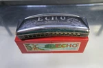 Vintage Harmonica Hohner Echo Made Germany Key Harp - Original Box. Fixed Price $19.99.