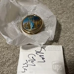 FW18 Supreme Gold Tone New York City Lady Liberty Pill Box. Fixed Price $94.95.