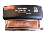 Miwha Band Harmonica Excellent 48 Chromonica Timbre Practice & Performance. Fixed Price $115.96.