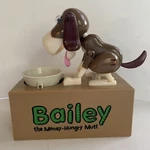 Bailey The Money Hungry Mutt Coin Bank Eating Dog Dish Leading Edge. Fixed Price $18.99.