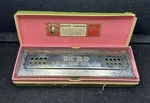 Vtg M. Hohner The Echo Harp Harmonica 2 Key C/g Org Box Made In Germany 4.5". Fixed Price $44.99.