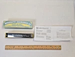 Vintage Mississippi Harmonica Company Original Box Regal #96235 Silver Engraved. Fixed Price $19.99.