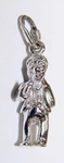 Vintage Leprechaun Irish Garden Wood Gnome Sterling Silver Charm Pendant Dwarf. Fixed Price $34.99.