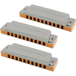 Silver Creek Diamondback Harmonica 3 Pack Keys A, And G. Fixed Price $89.99.