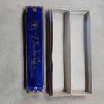 5" Blue Harmonica - Victory Made China Musical Wind Tool. Fixed Price $25.00.