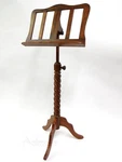 Music Stand Spiral Solid Sheesham Rosewood By Roosebeck. Fixed Price $189.99.