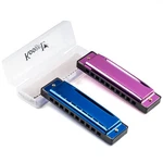 Koogel Kids Harmonica Set, Pink And 10 Hole Distonic Blue,. Fixed Price $14.41.