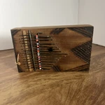 Wooden Kalimba, African Thumb Piano 4.5 X8. Fixed Price $49.99.