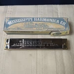 Vintage Regal Mississippi Co. Harmonica Original Box. Fixed Price $6.38.