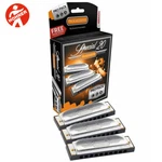 Hohner 3P560BX Special 20 Pro Pack Harmonica Harps A,c,g. Fixed Price $161.55.