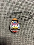 Handcrafted Peruvian Ocarina Necklace Clay Flute Artisan Molded Whistle. Fixed Price $6.00.
