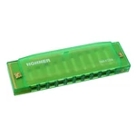 Hohner Translucent Harp Gn Plastic Harmonica, Beginner Model, New 66K. Fixed Price $54.82.