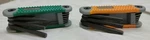 Michael Pro Folding Hex Set 11 Fractional Inch-sized Orange Green W4. Fixed Price $9.95.