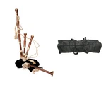 Full Size Bagpipes Set W/ Black Cover + Nylon. Fixed Price $279.99.
