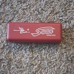 Swan Diatonic Harmonica Key Of Metal Lacquered W/ Case. Fixed Price $20.00.