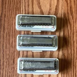 Three Hohner Marine Band No. 1896 Harmonicas W/cases - Keys Of C,d,g. Fixed Price $95.00.