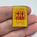 Vintage Clarke College 150TH Anniversary Lapel Pin 1843 1993 Iowa University. Fixed Price $29.95.