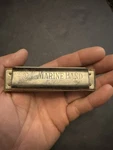Vintage Hohner Marine Band Harmonica Germany Key Of Wood Comb Prewar. Fixed Price $39.00.