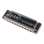 Suzuki Manji M-20 10-HOLE Natural Minor Harmonica Stainless Wood Body New. Fixed Price $77.74.