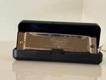 Jsl Music Diatonic Harmonica Key Of Silver Black Chrome High Polish With Case. Fixed Price $25.00.
