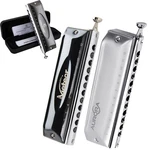 12 Hole Chromatic Harmonica Key Mouth Organ Professional With Case. Fixed Price $27.29.