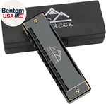 Blues Harmonica Mouth Organ 10 Hole Key With Case, Diatonic For Prof. Fixed Price $17.54.