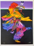 Native Feather Dancer By John Nieto Hand Signed Giclee Canvas Ltd Coa #16/500. Fixed Price $1000.00.
