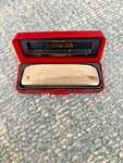Vintage! Hohner Golden Melody No. 542 Harmonica With Box. Fixed Price $20.00.