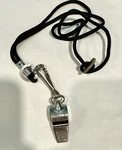 Acme Thunderer Official Referee Whistle 59.5 Silver Nickel Plated. Fixed Price $9.95.